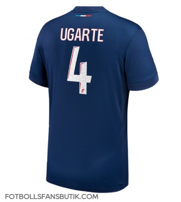 Paris Saint-Germain Manuel Ugarte #4 Replika Hemmatröja 2024-25 Kortärmad